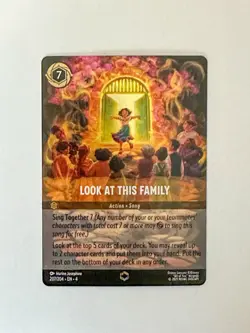 Disney Lorcana Ursula's Return: Look at This Family Enchanted Card 207/204 - Image 1