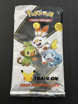 Pokemon TCG First Partner Pack KANTO 3 Oversized Cards 2 Boosters Packs SEALED - Image 1