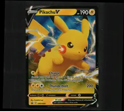 Pikachu V - SWSH061 SWSH: Sword & Shield Promo Cards Holo Promo SWSD - Image 1