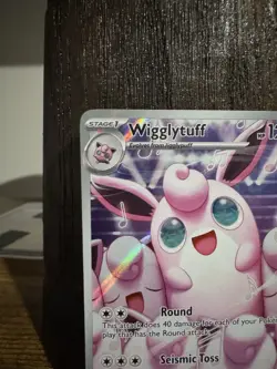 Pokemon Wigglytuff 105/094 Phantasmal Flames Illustration Rare Holo English Card - Image 3