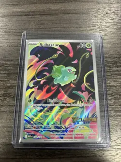 Bulbasaur - (Mega Evolution Stamped) 133/132 Miscellaneous Cards & Products Holo - Image 1