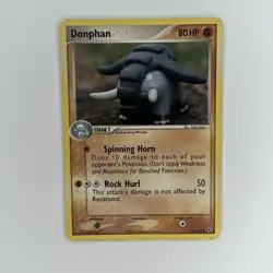 Pokemon TCG Donphan 30/107 Deoxys Regular Card 2005 - Image 1