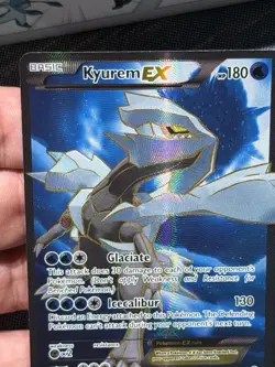 Pokemon TCG Kyurem EX Full Art Ultra Rare Holo Card XY Ancient Origins 86/98 - Image 2