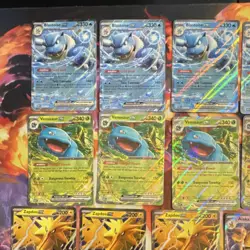 Pokemon TCG 151 Blastoise Venusaur Zapdos Alakazam 16 card EX &PROMO lot - Image 2