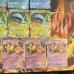 Pokemon TCG 151 Blastoise Venusaur Zapdos Alakazam 16 card EX &PROMO lot - Image 5