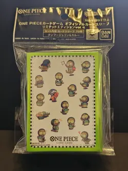 One Piece Card Game Official Limited Edition Sleeves Kung-Fu Dugong 70 CT - Image 1