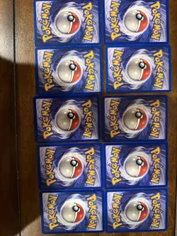 10 Card Pokemon First Edition Lot LP/MP/HP Jungle/Fossil - Image 5