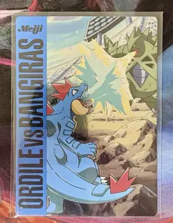 Ordile vs Bangiras / Hellgar vs Pikachu Meiji Promo Cards (set of 2) - Image 1