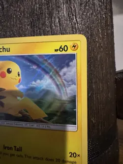 Pokemon Pikachu 28/73 Shining Legends 2017 Promo Holo Card English - Image 2