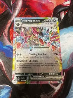 Hydreigon EX 119/191 - Surging Sparks - NM Tera Pokemon TCG Double Rare Card - Image 1