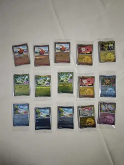 Pokemon card Sealed Promo holo Card Lot 15pcs Original Packaged JM64 - Image 1
