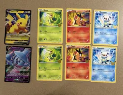Pokemon Jumbo Cards Lot 9 Total - Image 1