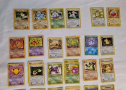 Lot 170 Pokemon Cards Base Set & Base 2 Gym Challenge Team Rocket Neo Rev Fossil - Image 5