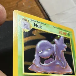 Muk 13/62 Fossil Holo Rare 1999 Wizards Pokemon TCG Card Unlimited English - Image 5