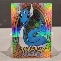 Dragonair #E11 Topps Blue Logo Holo Pokemon Card - Image 1