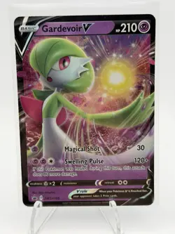 Pokemon TCG Gardevoir V SWSH105 Sword & Shield Promo Full Art Holo Card 2021 - Image 2