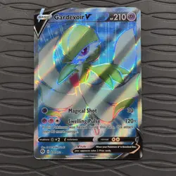 Gardevoir V Champion's Path 070/073 Holo Full Art 2020 Pokemon Card - Image 2