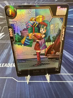 Bulla : GT FB09-114 Alternate Art Dual Evolution Dragon Ball Card English Fusion - Image 1