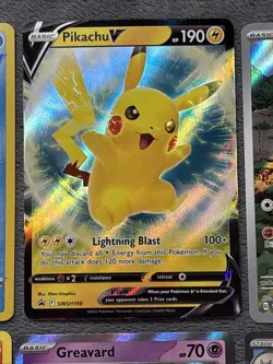 Pokemon Cards Lot Pikachu V Blastoise Koraidon Thundurus Illustration Rare Holo - Image 3