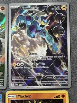 Pokemon Cards Lot Pikachu V Blastoise Koraidon Thundurus Illustration Rare Holo - Image 5