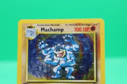 Machamp 8/102 Holo Rare 1st Edition Base Set WOTC Pokemon Card MP - Image 2