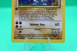 Machamp 8/102 Holo Rare 1st Edition Base Set WOTC Pokemon Card MP - Image 4