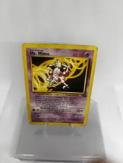 Pokemon TCG Jungle Mr. Mime Card 22/64 Regular Unlimited Edition WOTC - Image 2