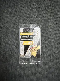 Ash’s Pikachu "I Choose You" Pokemon Card Movie Promo SM108 Sealed New LP - Image 2