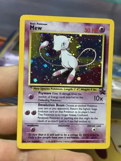 Mew 9 8 Black Star Promo 2000 Holo Rare Vintage Pokemon Card Lot WOTC - Image 3