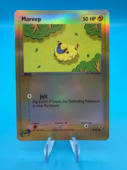 Mareep 64/97 Reverse Holo Ex Dragon Pokemon Card LP - Image 1