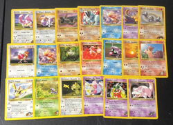Vintage Pokemon Card Lot - Gym Heroes & Challenge - Brock, Misty, Sabrina - Image 1