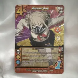 rushing stab 14/108 attack himiko toga mhAA01 my hero academia card stock - Image 1