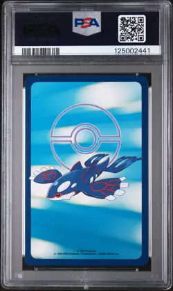 2003 POKEMON SAPPHIRE VERSION PLAYING CARDS 8 OF SPADES MACHOKE PSA 9 - Image 2