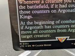 Argonath, Pillars of the Kings - The Ozolith Commander: the Lord of the... - Image 2