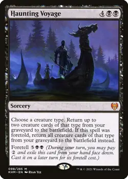 MTG Haunting Voyage ** Kaldheim ** English - Image 1