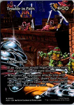 Trouble in Pairs (Borderless) M Teenage Mutant Ninja Turtles Source Material 3 N - Image 1