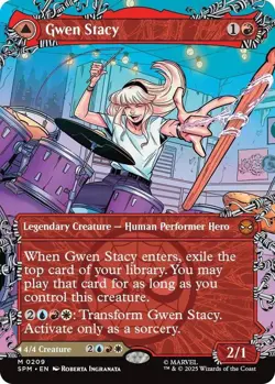 Gwen Stacy (0209) (Borderless) Marvel's Spider-Man Regular - Image 1