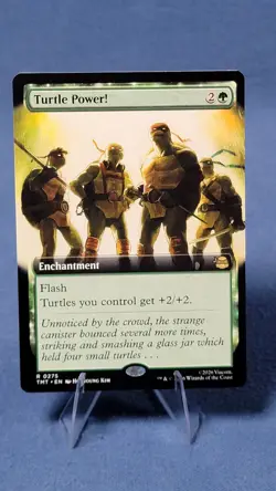 Turtle Power Extended Art 275 NM Teenage Mutant Ninja Turtles R MTG A - Image 1