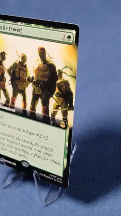 Turtle Power Extended Art 275 NM Teenage Mutant Ninja Turtles R MTG A - Image 2