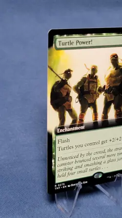 Turtle Power Extended Art 275 NM Teenage Mutant Ninja Turtles R MTG A - Image 3
