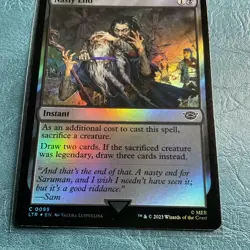 Nasty End Universes Beyond: the LOTR: Tales of Middle-Earth Foil LP MTG - Image 3