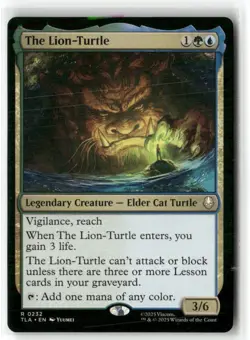 The Lion-Turtle Avatar: The Last Airbender Regular NM MTG Magic - Image 1