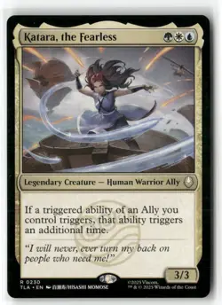 Katara, The Fearless Avatar The Last Airbender MTG Magic - Image 1