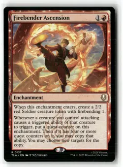 Firebender Ascension Avatar: The Last Airbender Regular NM - Image 1