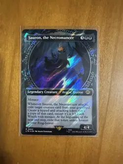 Sauron, the Necromancer 0802 Surge Foil NM Pack Fresh Showcase LTR - Image 1
