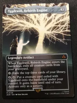 Yggdrasil, Rebirth Engine - Borderless - ACR - MTG - EN - NM - 0126 - Image 1