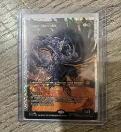 Super Shredder (Showcase) (Fracture Foil) Teenage Mutant Ninja Turtles Foil MTG - Image 1