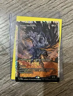 Super Shredder (Showcase) (Fracture Foil) Teenage Mutant Ninja Turtles Foil MTG - Image 2