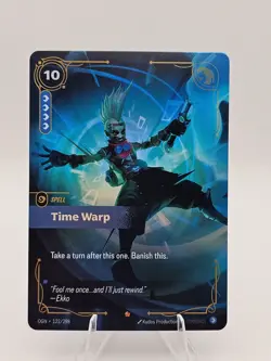 Time Warp Riftbound Origins OGN 122/298 English NM/M **PACK FRESH** MTG - Image 1