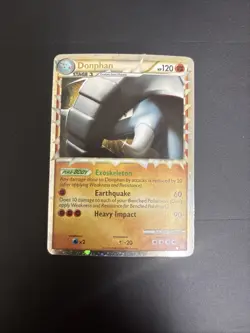 Pokemon Card Donphan Prime 107/123 Heartgold Soulsilver LP - Image 1